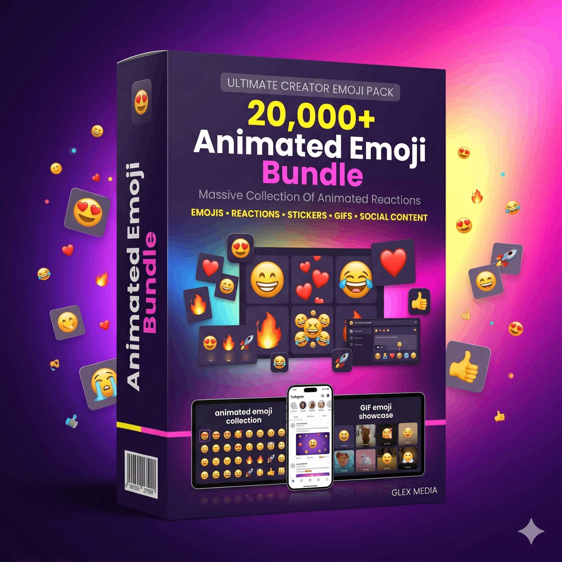 20,000+ Animated Emojis