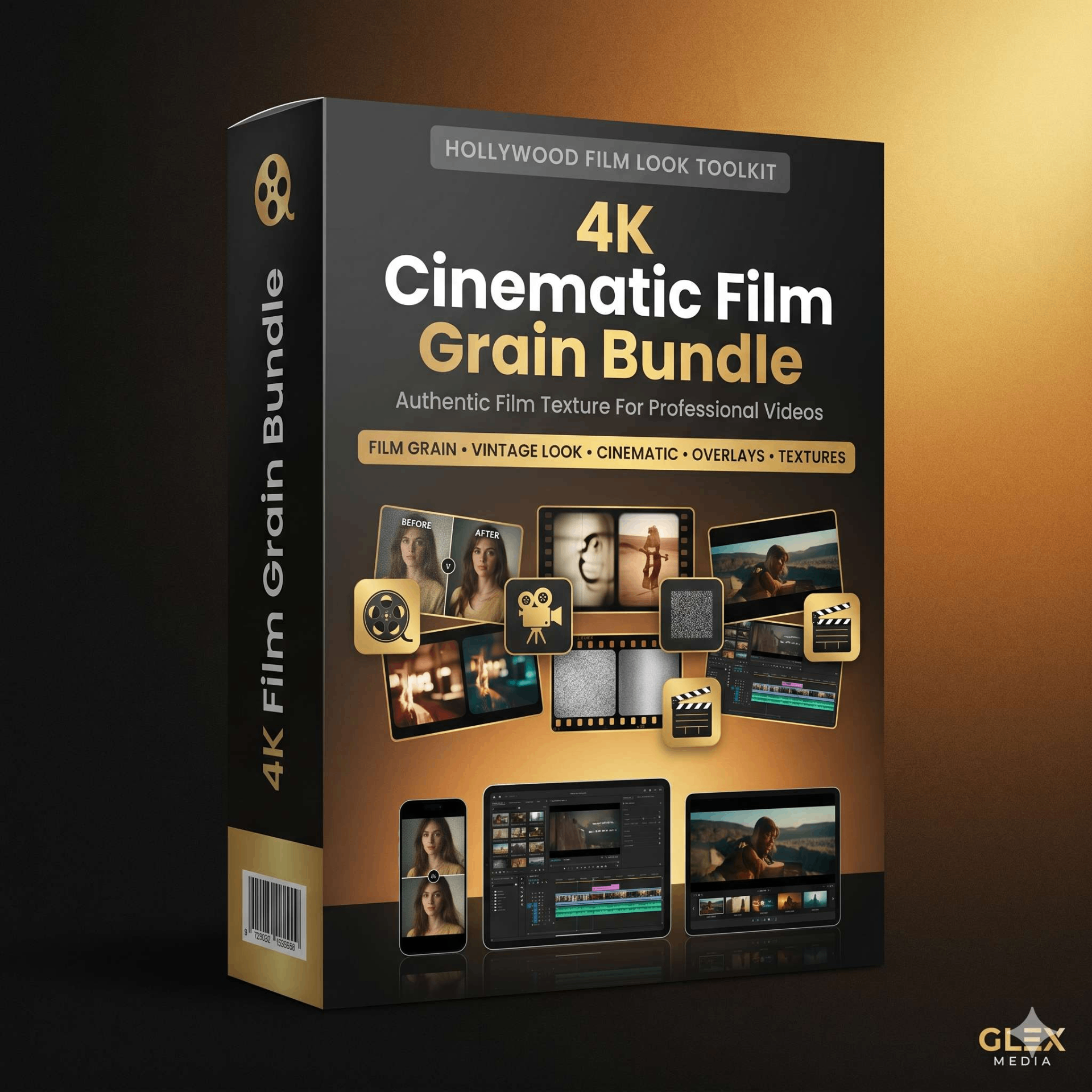 4K Cinematic Film Grain