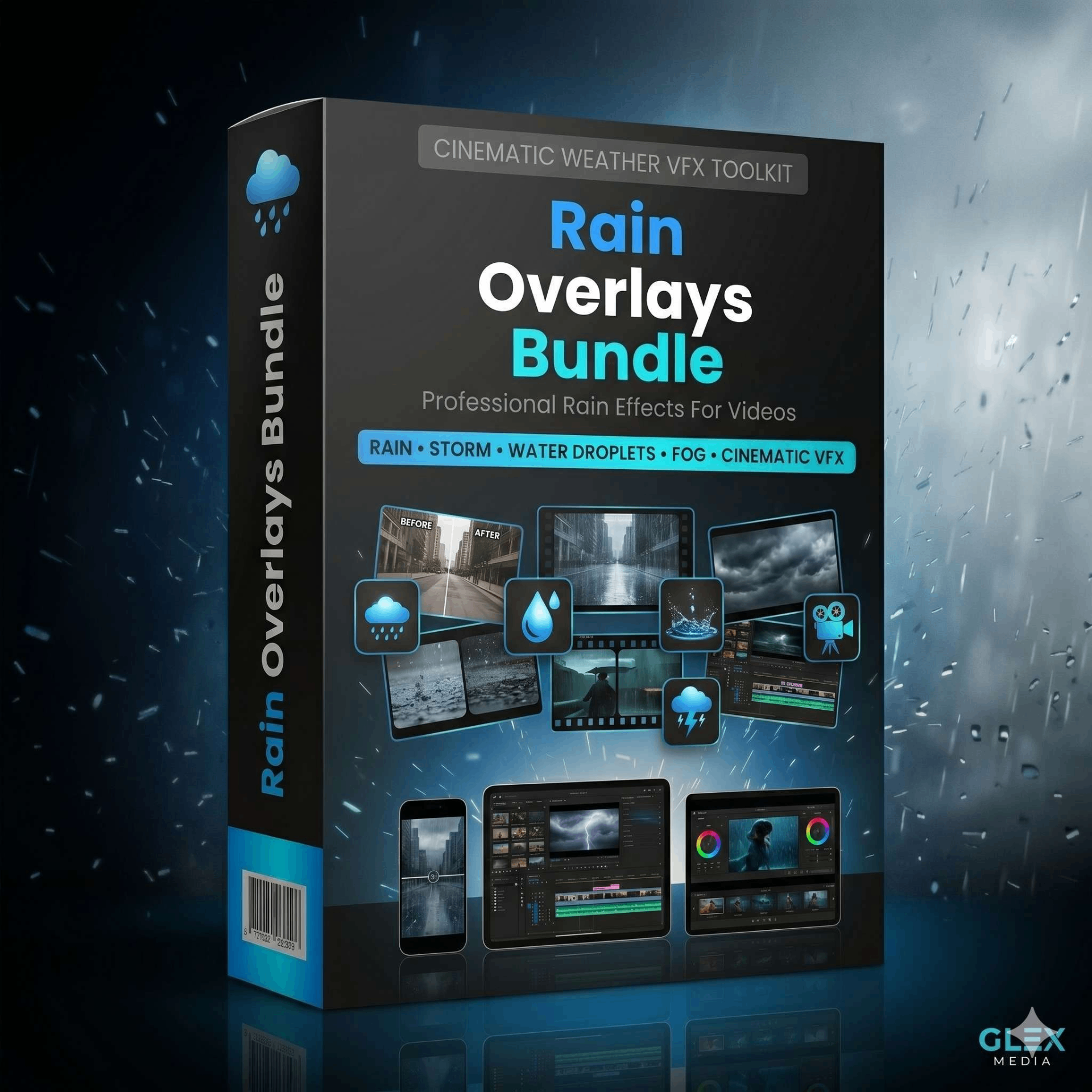 Rain Overlays Bundle
