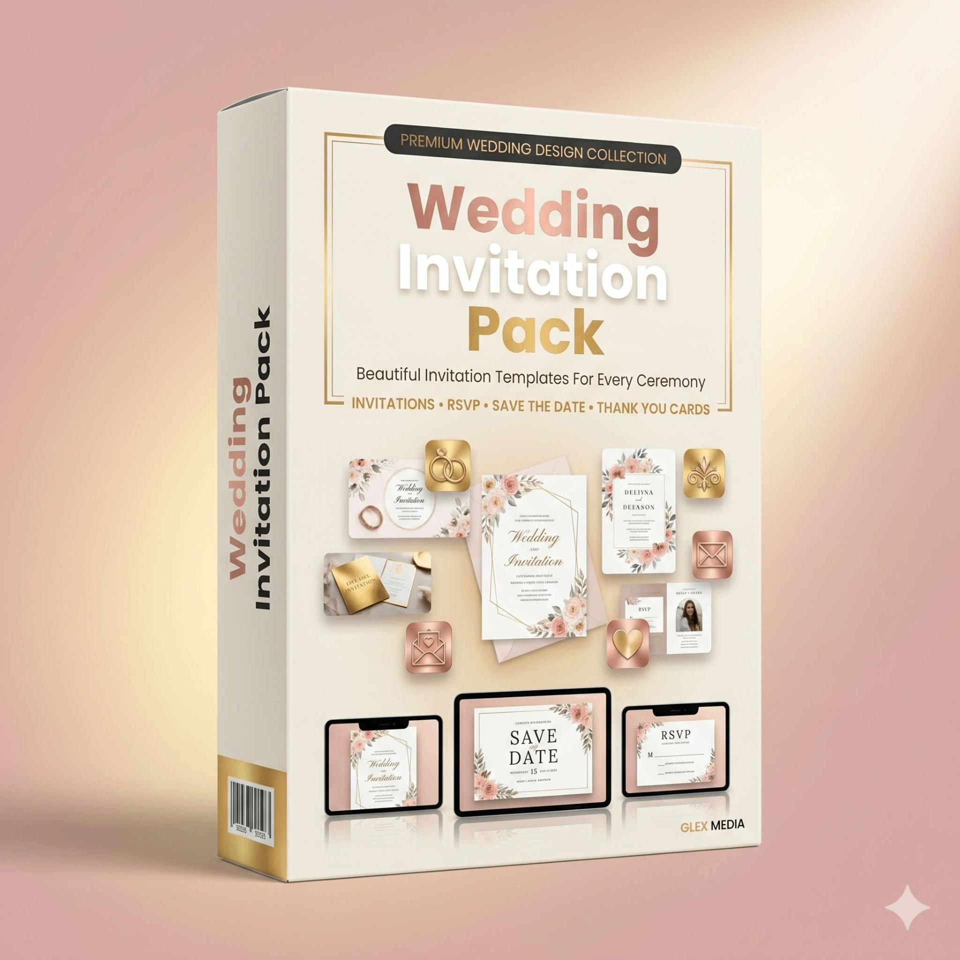 Wedding Invitation Pack 2